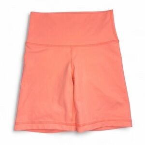 TNA Atmosphere Short 7” sunset orange High-Waisted activewear workout gym